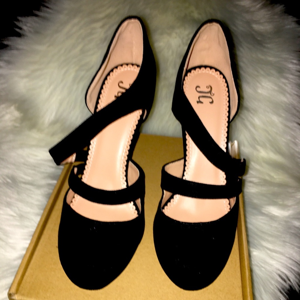 “Zeera” Mary-Jane Style Black Heel